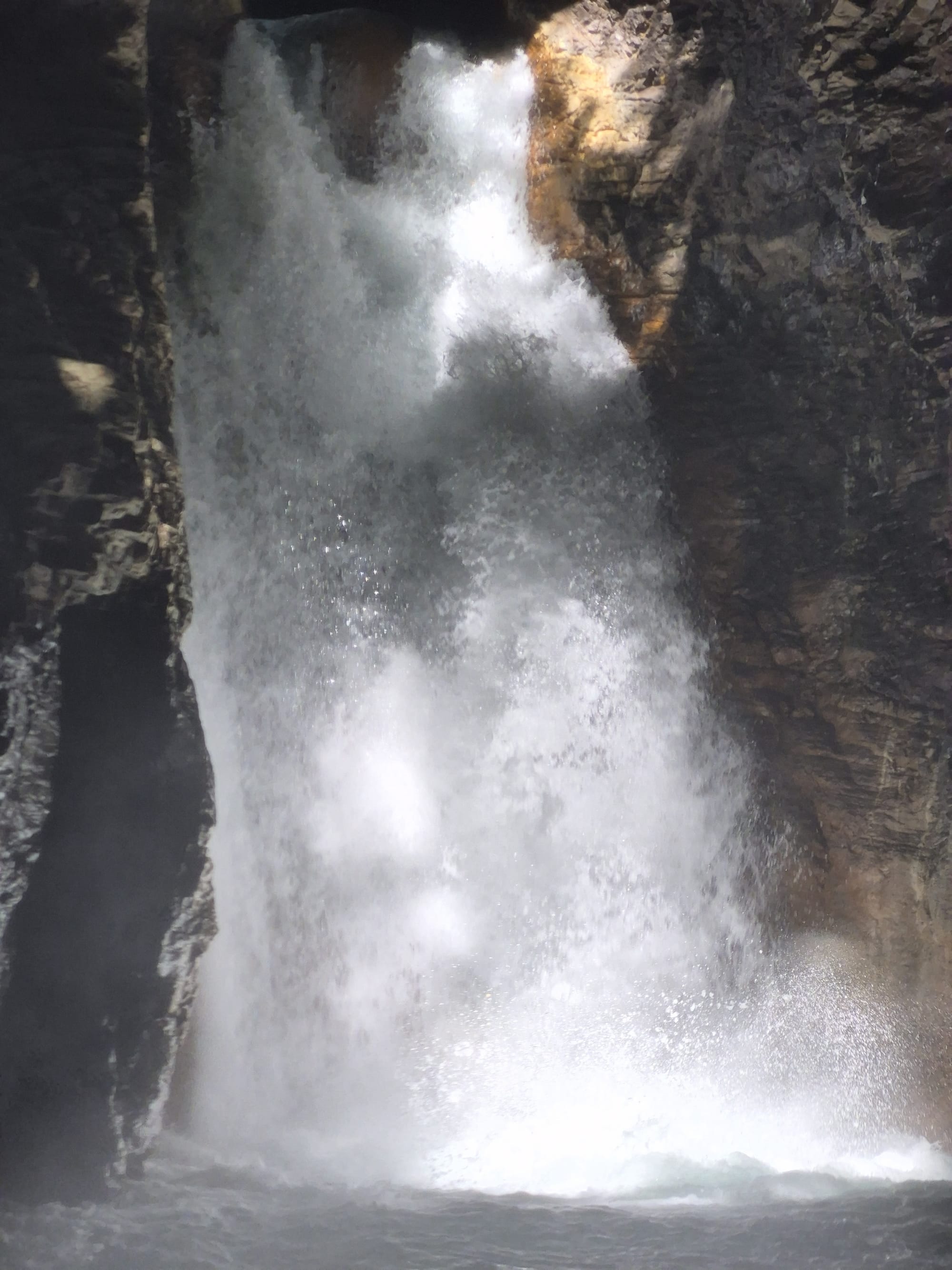 The payoff: Le Leona Waterfall